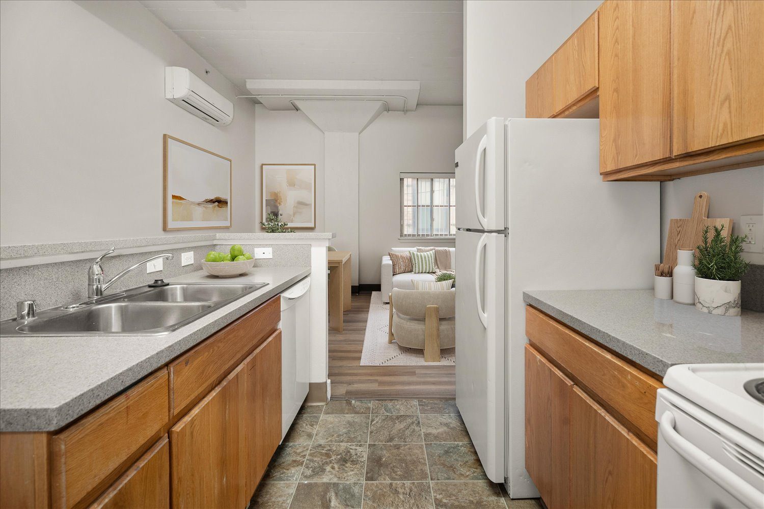 Staged Kitchen